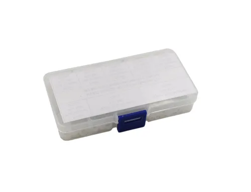 Vista 8 de Kit surtido de arandelas planas métricas M2-M10 de nailon blanco de 550 piezas Separadores de juntas aislantes de plástico para tornillos M2 M2.5