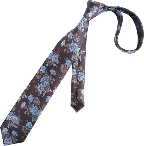 Vista 80 de Alizeal Mens 3.15inches Leaf Flower Pattern Tie with Floral Pocket Square Set
