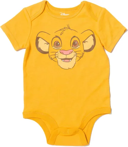 Vista 5 de Disney Mickey Mouse Minnie Mouse Rey León Winnie the Pooh - Conjunto de 3 piezas para bebé recién nacido a bebé