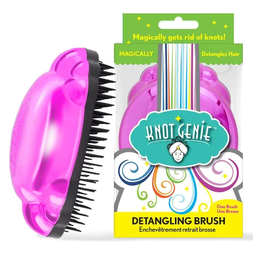 Vista 11 de Knot Genie, Cepillo para desenredar el cabello, Azul