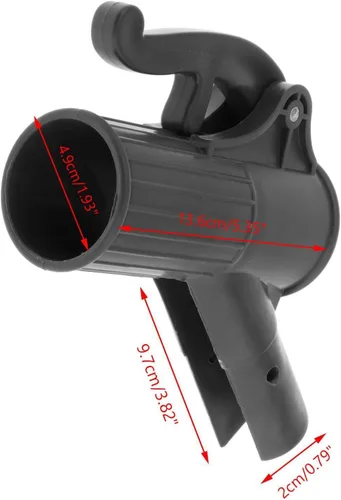 Vista 3 de Gazechimp Accesorios para sombrilla de patio, reparación duradera, parasoles de ocio, piezas de herramientas para cubierta lateral colgante, Mango