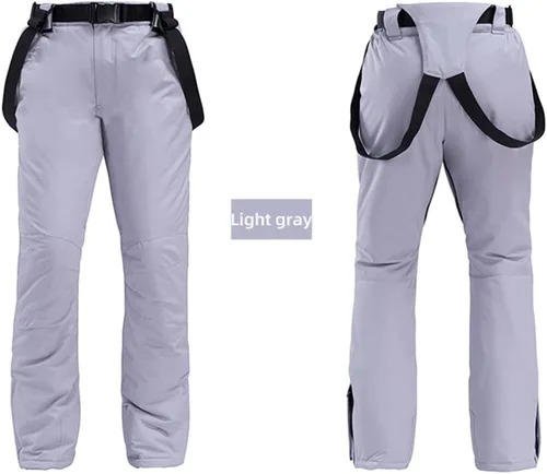Vista 5 de Conjunto de pantalones gruesos y cálidos para mujer, para esquí, snowboard, chaqueta