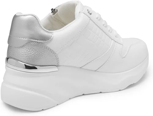 Vista 3 de DREAM PAIRS Zapatos deportivos de cuña para mujer, plataforma de tacón alto, zapatos de moda para uso casual y diario