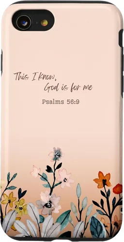 Vista 18 de Psalm 56:9 Case for iPhone 16
