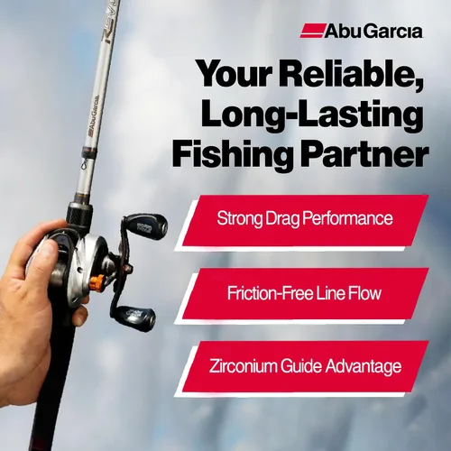 Vista 3 de Abu Garcia Revo X - Combo de carrete y caña de pescar de perfil bajo