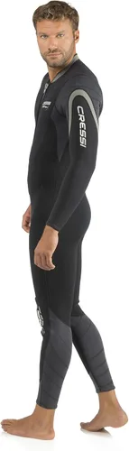 Vista 3 de Traje de neopreno completo con cremallera frontal para hombre para actividades acuáticas - Bahia Flex Diseñado en Italia por Cressi