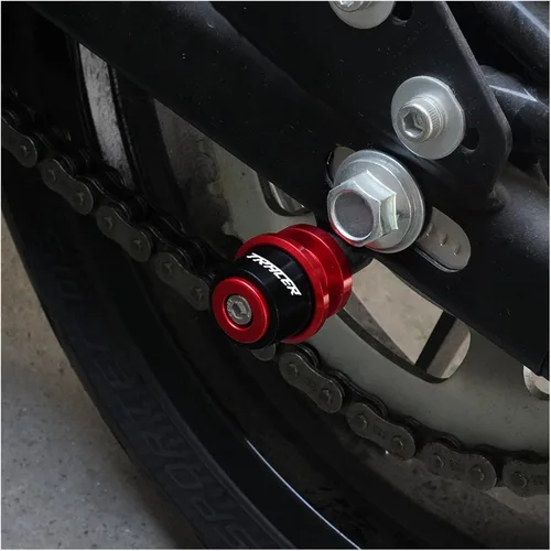 Vista 3 de Carretes de basculante para motocicleta, soporte deslizante de basculante de 0.236 in para Yamaha Tracer900/GT Tracer 900 700 GT Tracer700 MT09 MT07