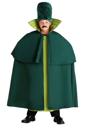 Vista 4 de Disfraz de Guardia Verde para niños Multicolor