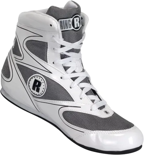 Vista 8 de Ringside Zapatos de Boxeo Invictos, Zapatos de Cuero Sintético para Hombres y Mujeres, Ligeros, Zapatos de Tobillo Altos para Boxeo, Entrenamiento
