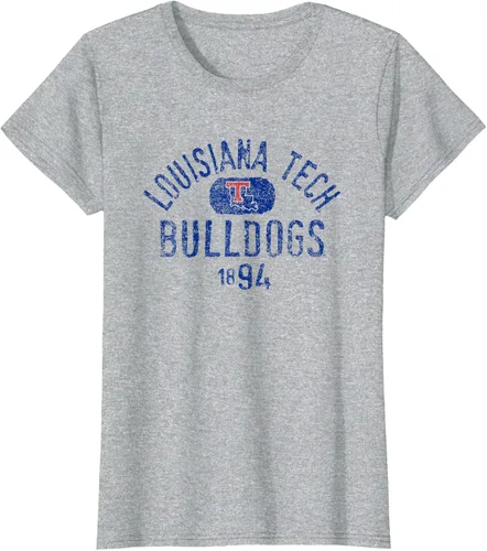 Vista 8 de Louisiana Tech Bulldogs Vintage 1894 - Camiseta con licencia