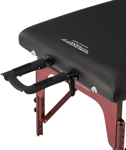 Vista 4 de Master Massage Montclair Pro - Mesa de masaje portátil de 31 pulgadas, amortiguación de espuma viscoelástica, paneles de reiki, liberación de cable
