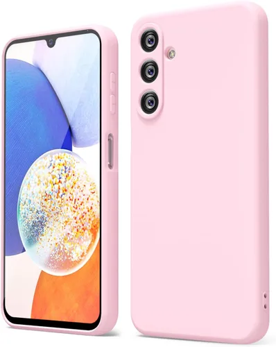 Vista 232 de oakxco Funda para teléfono Samsung Galaxy A12 con agarre de silicona líquida, linda delgada fina suave cubierta de gel de goma TPU lisa para mujeres