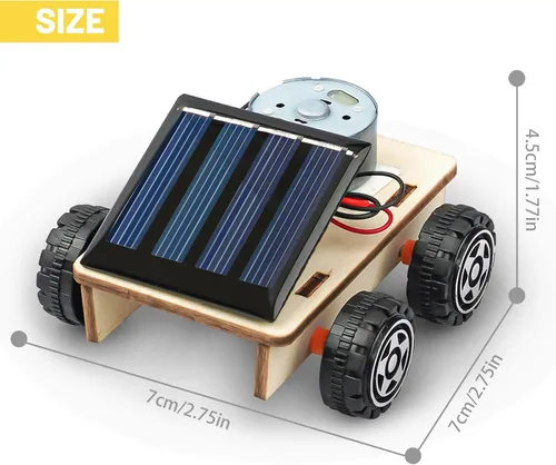 Vista 6 de STEM Science Kits, kits de circuitos solares para automóviles, juguetes