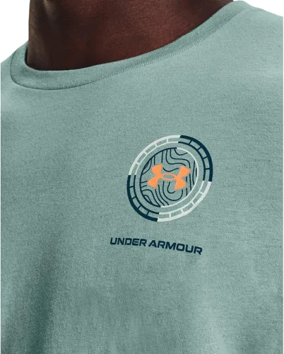Vista 6 de Under Armour Camiseta de manga corta con brújula diseñada para hombre