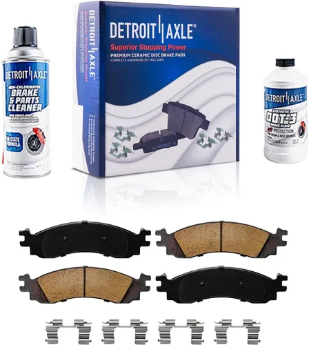 Vista 141 de Detroit Axle - Pastillas de freno para Avalanche Express Suburban Savana Yukon XL 1500 Chevy Tahoe GMC Cadillac Escalade, Pastillas de freno
