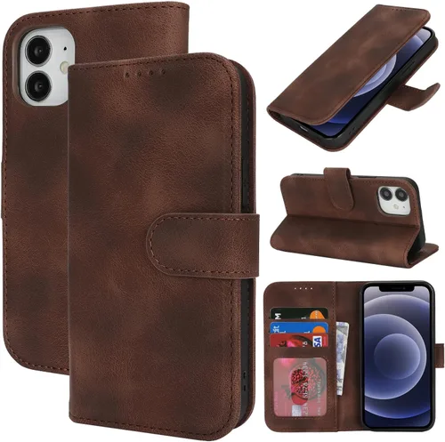 Vista 22 de Funda tipo cartera para iPhone 8 Plus iPhone 7 Plus con tarjetero para iPhone 8 Plus, funda tipo cartera para mujeres y hombres, de piel sintética