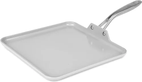 Vista 11 de TECHEF - CeraTerra Collection, cacerola antiadherente de cerámica de 2 cuartos con tapa de vidrio (sin PTFE, PFAS ni PFOA), fabricada en Corea
