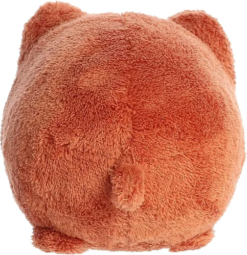 Vista 4 de Aurora Encantador Tasty Peach Coconut Meowchi - Animal de peluche - Diseño brillante y colorido - Peluche Showpiece - Marrón 7 pulgadas