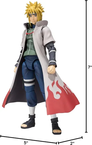 Vista 3 de Figura de acción Tamashii Nations S.H. Namikaze Minato, de Bandai