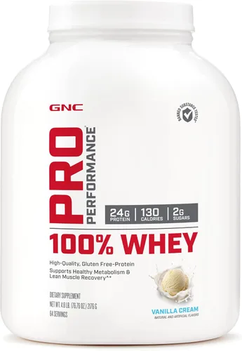 Vista 3 de GNC Pro Performance 100% Proteína de Suero en Polvo 2.0, Absorción Rápida para Fuerza Muscular y Recuperación, Chocolate, 25 Porciones