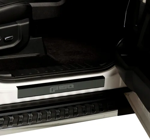 Vista 8 de Putco Bronco - Juego de 2 placas para umbral de puerta, color negro, para Ford Bronco de 2 puertas 2021-2025