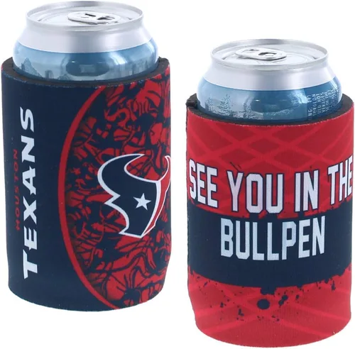 Vista 6 de Juego de 2 soportes para latas de Coozie Huggie con logotipo del equipo de fútbol (Arizona) Cardinals - Dinámico)