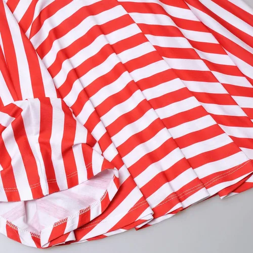 Vista 6 de Vestidos de unicornio para niñas, ropa casual de manga corta con vuelo de verano para niñas