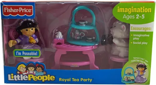 Vista 2 de Fisher-Price Mundo de la gente pequeña Sonya Lee y su Royal Tea Party