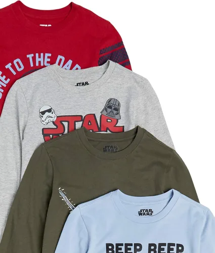 Vista 4 de Camiseta de manga larga Spotted Zebra marca Tienda de Disney Star Wars Marvel para niño