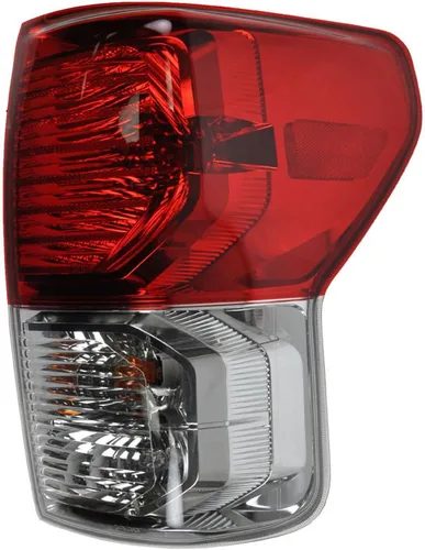 Vista 48 de Ensamble de luz trasera exterior TRQ para lado del conductor izquierdo trasero. Compatible con Toyota Corolla XLE 2020, 2021, 2022 y Toyota Corolla