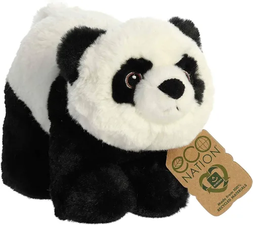 Vista 38 de Aurora® Animal de Peluche Caimán Eco Nation™ Fabricado Responsablemente - Ideal para Aventuras de Juego - Perfecto para Cumpleaños o Simplemente