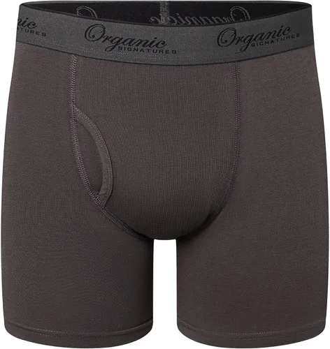 Vista 2 de Calzoncillos tipo bóxer para hombre, frescos, suaves, elásticos, éticos, paquete de 3
