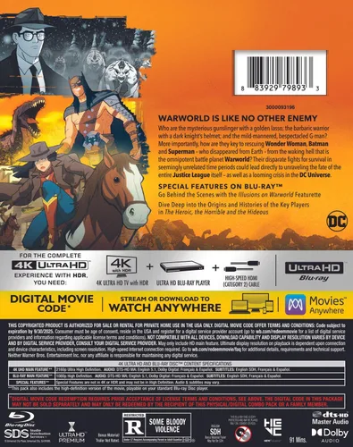 Vista 3 de Justice League Warworld (4K UHD + Digital)