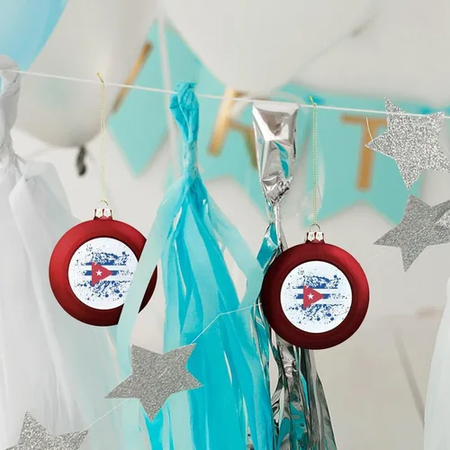 Vista 42 de Boobs Funny Shatterproof Matte Christmas Balls for Tree Wreath Home Decor 1PCS