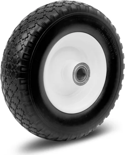 Vista 8 de MaxxHaul 70225 plataforma remolque con ruedas neumáticas de 12", 600 lb. de capacidad máxima