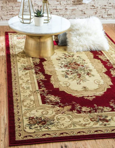 Vista 13 de Unique Loom Versailles Collection - Alfombra tradicional clásica con motivo floral, colección Versailles