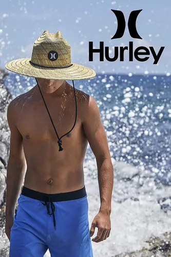 Vista 4 de Hurley Máscara facial ligera multiusos con tecnología que absorbe la humedad Azul