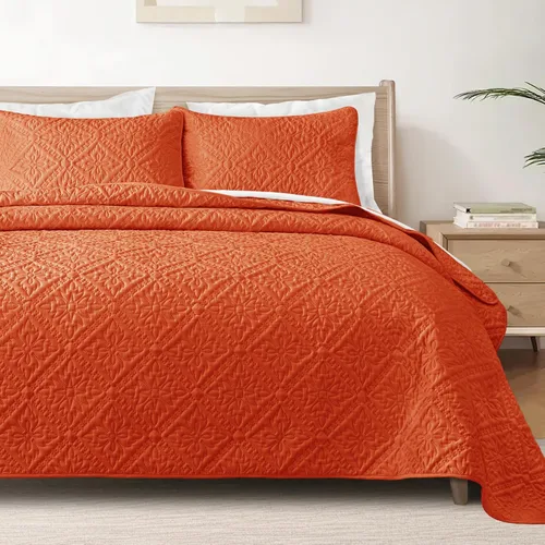 Vista 12 de Exclusivo Mezcla Juego de Edredón Individual, Cubrecamas Ligeras y Suaves con 1 Funda de Almohada, Edredones Modernos de Color Azul Aguamarina