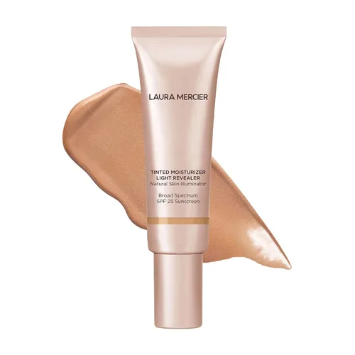 Vista 12 de Laura Mercier Tinted Moisturizer Light Revealer Natural Skin Illuminator with SPF 25: All Day Hydration, Ultra-Sheer Coverage, Luminous & Radiant