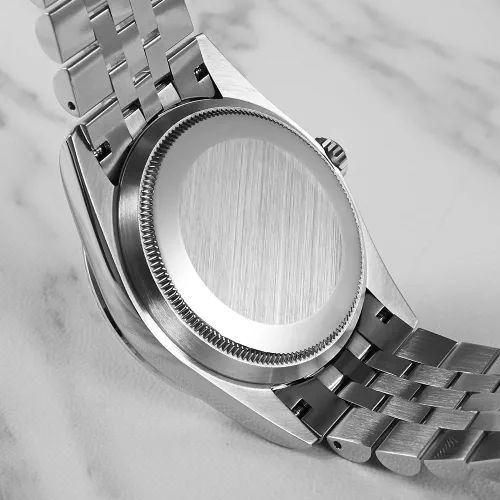 Vista 6 de San Martin SN058G - Reloj de vestir para hombre, clásico, de lujo, mecánico automático, de lujo, de 1.437in
