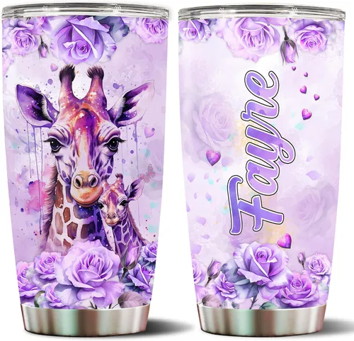 Vista 14 de Regalos personalizados de Beagle para mujeres, esposa, hija, mamá, niña, vaso de acero inoxidable aislado de 20 onzas, taza de viaje, taza de café
