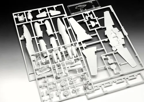 Vista 4 de Revell 04166 Messerschmitt Me 262 A-1a Modelo Kit