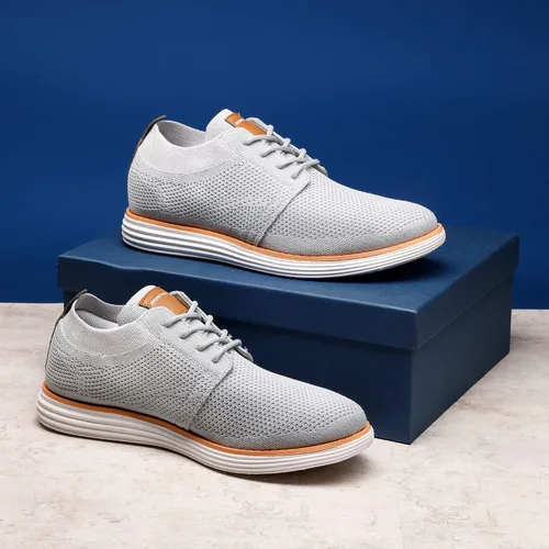 Vista 9 de Bruno Marc Zapatillas de malla para hombre Oxfords ligeras