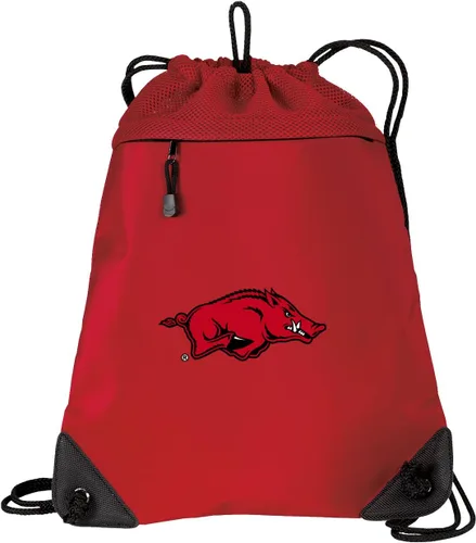 Vista 38 de Texas A&M Aggies Bolsa con cordón Texas A&M Cinch Pack Mochila Malla y Microfibra, Multi, Tamaño único, Viajar