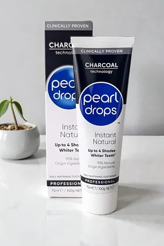 Vista 6 de Pearl Drops Carbón activado blanco natural instantáneo 2.5 fl oz