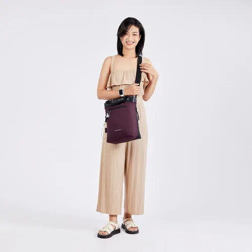 Vista 2 de Sherpani Geo, bolso cruzado antirrobo, bolsa de mano, bolsa de hombro de viaje, bolsos cruzados medianos para mujer, se adapta a tabletas de 10