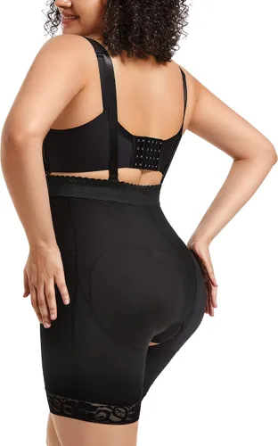 Vista 3 de VENDAU Faja moldeadora de cuerpo completo para mujer, moldeador de cuerpo para mujer, moldeador de abdomen, faja moldeadora firme de cuerpo completo