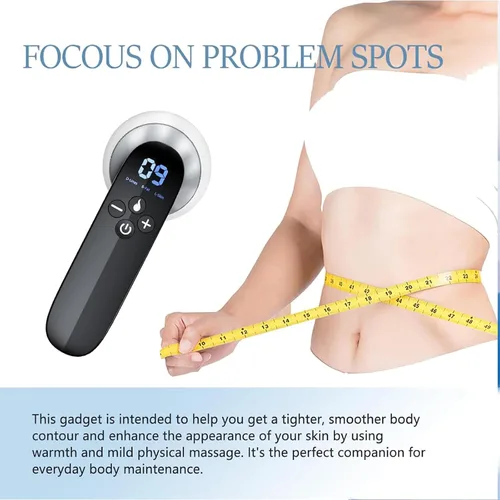 Vista 3 de Herramienta de masajeador de celulitis, máquina de mano para esculpir la celulitis, adecuada para brazos, espalda, glúteos, vientre, piernas, regalo