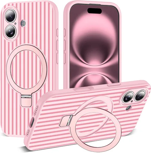 Vista 49 de SKYLMW Funda diseñada para iPhone 11 con soporte magnético invisible Compatible con Mag-Safe, a prueba de caídas de grado militar, a prueba