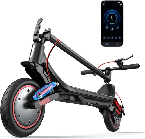 Vista 13 de Scooter eléctrico - Scooter eléctrico para adultos y adolescentes Negro 2